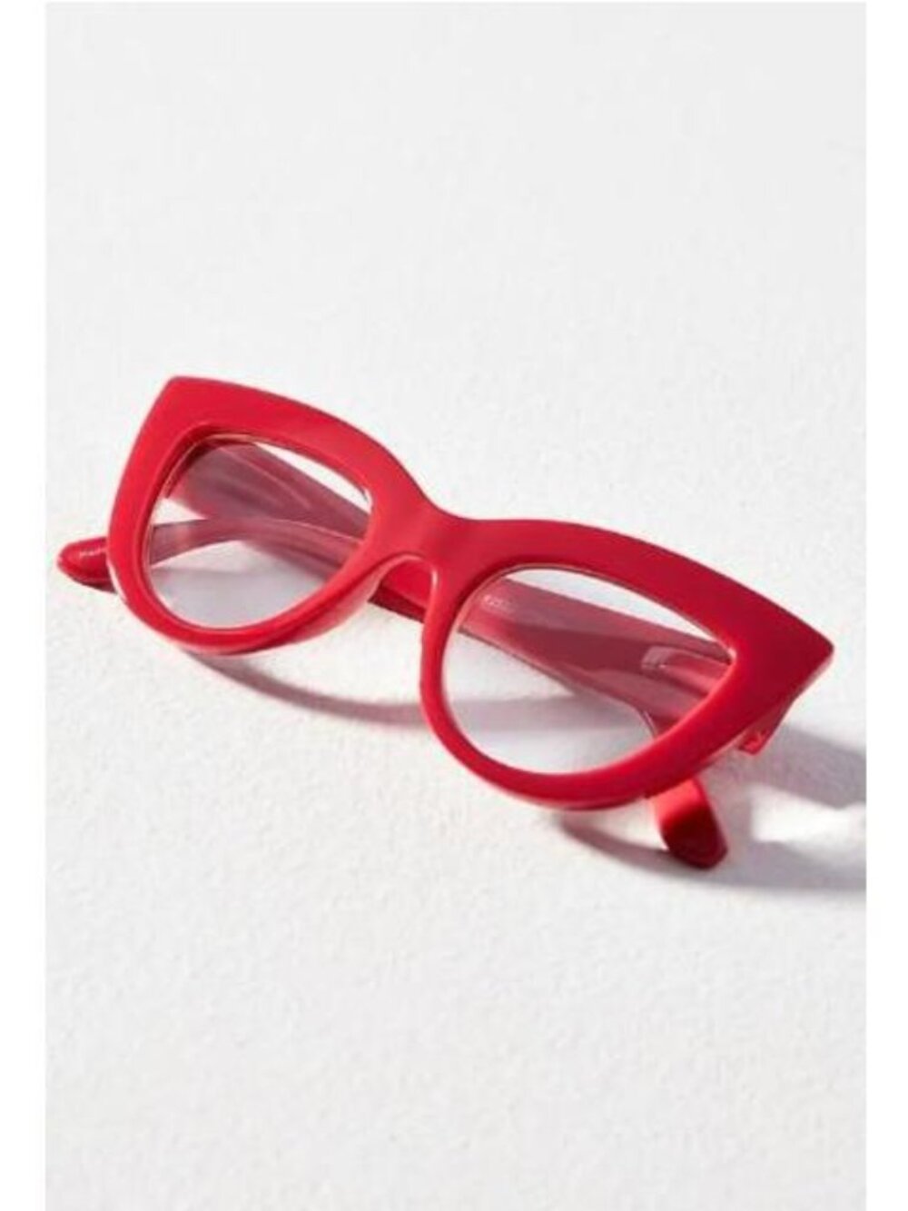 NWT Anthropologie Eyeking Cat-Eye Readers in Red +2.50